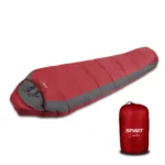 Bolsa De Dormir Cumbre -5 Grados Extrema - Rojo/Gris