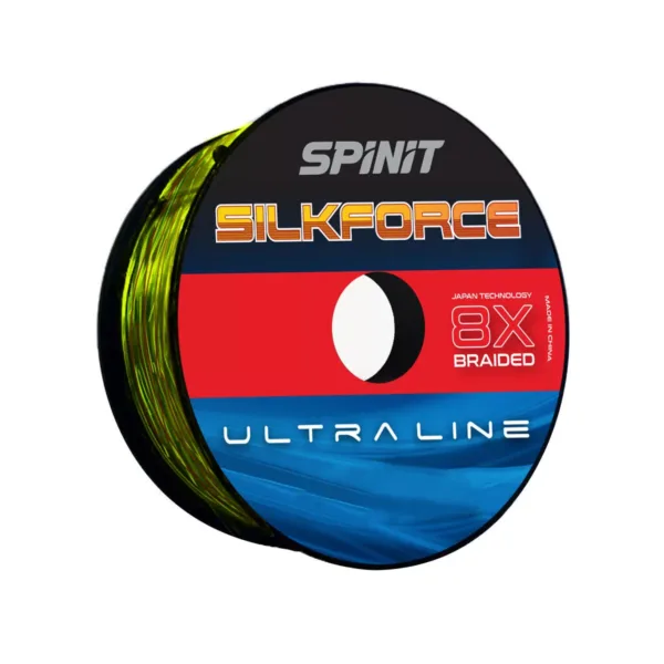 Multifilamento Silkforce Ultraline 8X Braided 100m 30lb - Amarillo Flúor