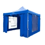 Gazebo Elite II Blue Acero 3x3mts Automatico con Estacas y Bolso - Imagen 2
