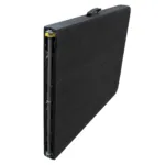 Mesa plegable para exterior símil madera/símil ratán - Símil madera - Imagen 6