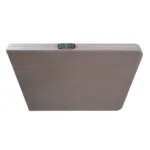 Mesa plegable para exterior símil madera/símil ratán - Símil ratán - Imagen 5