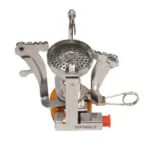 Anafe Portátil Plegable Vulcan Mini Acero Inoxidable Camping - Imagen 2