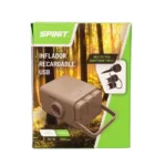 Inflador/Compresor de Aire Portátil USB Recargable c/ Adaptadores - Imagen 9