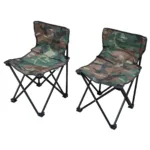 Set mesa y sillas pleglables para camping camuflado - Imagen 3