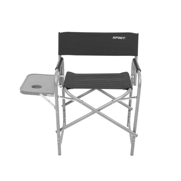 Sillón director plegable con bandeja y posavasos