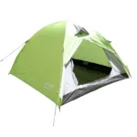 Carpa Camper 4 personas resistente al agua con doble capa y piso reforzado - Verde