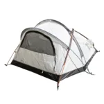 Carpa Camper 4 personas resistente al agua con doble capa y piso reforzado - Verde - Imagen 8