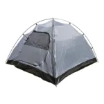 Carpa Camper 4 personas resistente al agua con doble capa y piso reforzado - Verde - Imagen 4