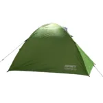 Carpa Camper 4 personas resistente al agua con doble capa y piso reforzado - Verde - Imagen 10