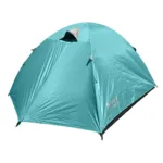 Carpa Camper 4 personas resistente al agua con doble capa y piso reforzado - Azul - Imagen 4