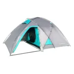 Carpa Colina 4 personas impermeable con estructura reforzada