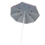 Sombrilla de playa UV 50+ 2 m Rojo - Imagen 2