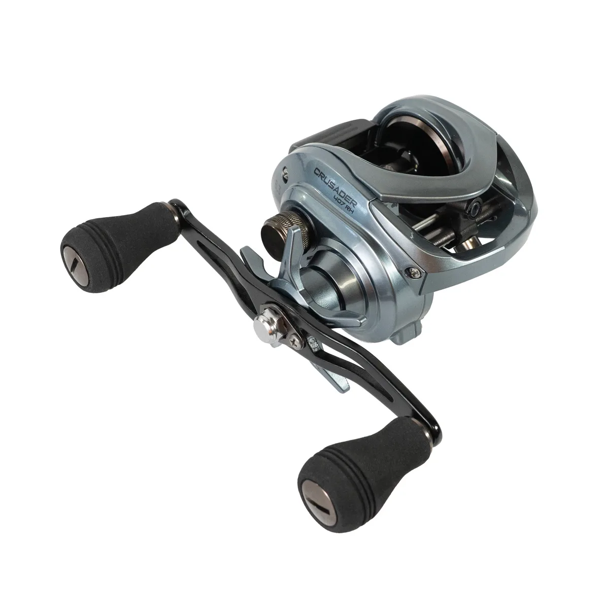 600237 REEL SPINIT CRUSADER 407 RH-01 Reel Rotativo Crusader 407 RH Bajo Perfil Trolling 16kg 6+1 Rulemanes - Imagen 1