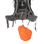Mochila Trekker 70 Lts Trekking Con Cobertor Negra - Imagen 7