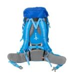 Mochila Trekker 70 Lts Trekking Con Cobertor Azul - Imagen 3