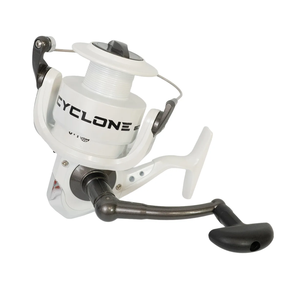 600331 600332 REEL SPINIT CYCLONE 804-01 Reel Frontal CYCLONE 604 Pesca Variada Pesada Carrete Extra - Imagen 1