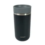 Vaso Térmico Spinit Push 400 ml Acero Inoxidable - Negro