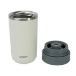 Vaso Térmico Spinit Push 400 ml Acero Inoxidable - Marfil - Imagen 3