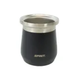 Mate Térmico Spinit 260 ml Acero Inoxidable - Negro
