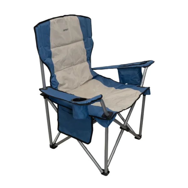 Sillón Director Plegable Spinit 140 kg con Conservadora - Azul