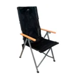 Sillón Plegable Spinit 140 kg 4 Posiciones - Negro
