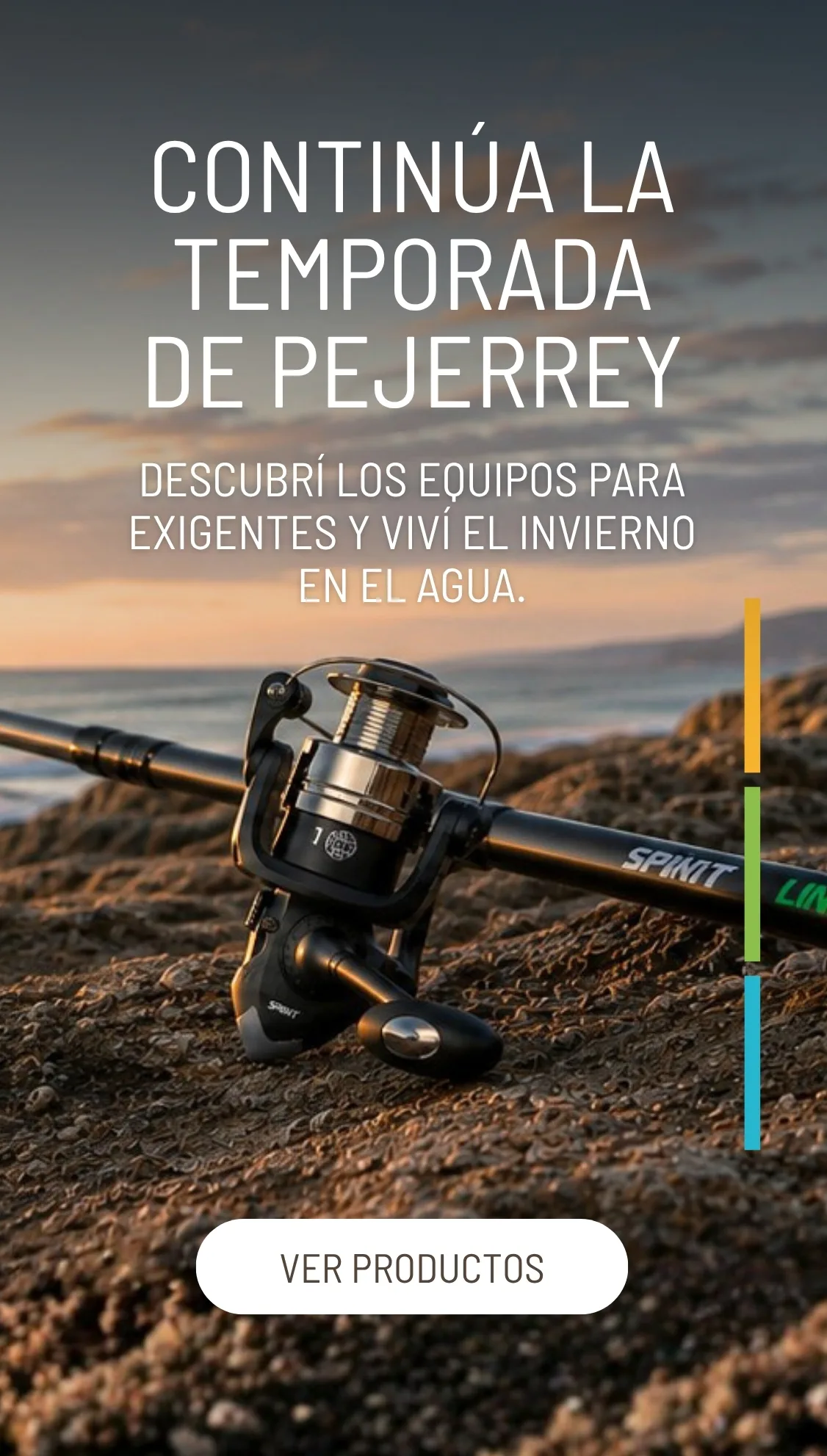 La nueva era del pejerrey Que no se te escape ni un pique. Descubrí la tecnología, ligereza y el largo perfecto de la nueva línea RXT, Forge y Fuzion.