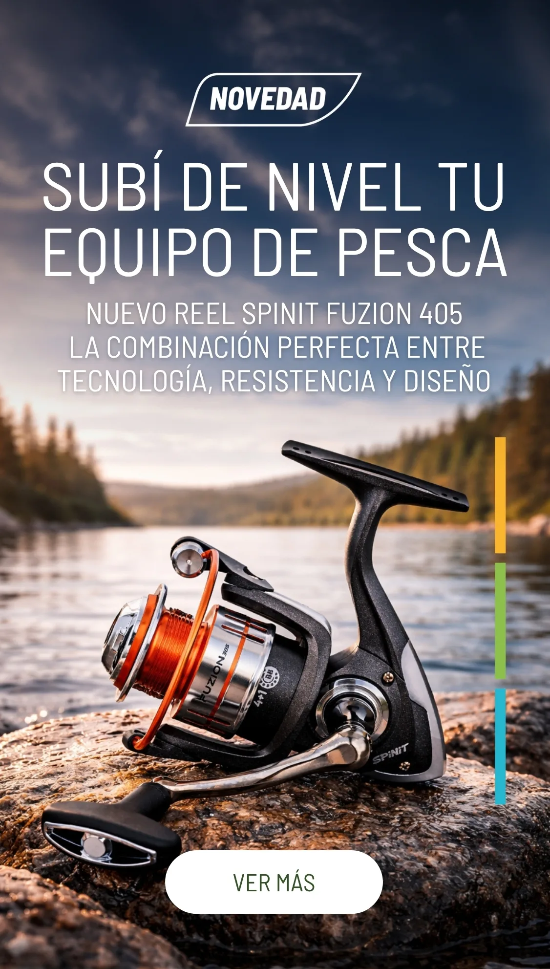 Subí de nivel tu equipo de pesca