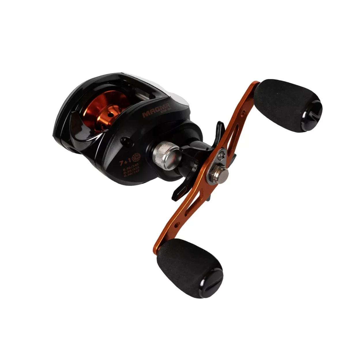 Reel rotativo MAGMA 208 LH/RH Baitcasting - Imagen 4