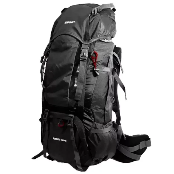 Mochila Todo Terreno Paramo 60+10 Lt. - Negro