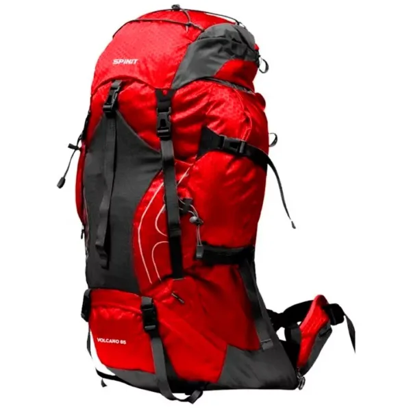 Mochila Todo Terreno Volcano 65 Lt. - Rojo